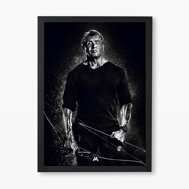 Rambo Movies Art Poster-Combo