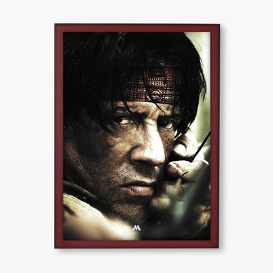 Rambo Movies Art Poster-Combo