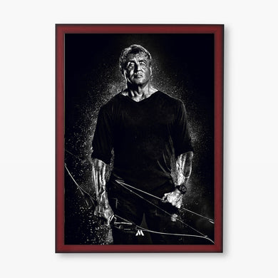 Rambo Movies Art Poster-Combo