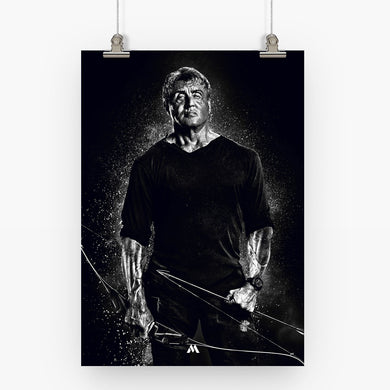 Rambo Movies Art Poster-Combo