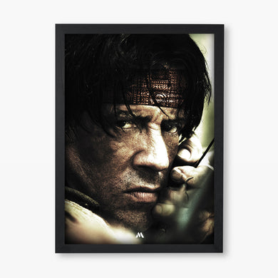 Rambo Movies Art Poster-Combo