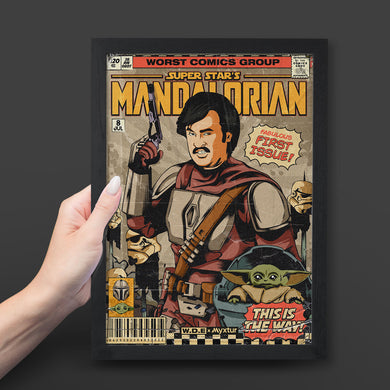 Rajinikanth [WDE] Art-Poster