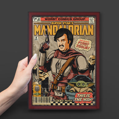 Rajinikanth [WDE] Art-Poster