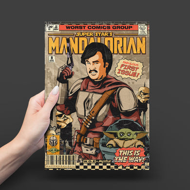 Rajinikanth [WDE] Art-Poster