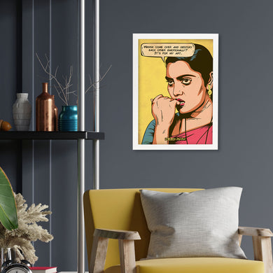 Silk Smitha Destroying for Art [WDE] Art-Poster