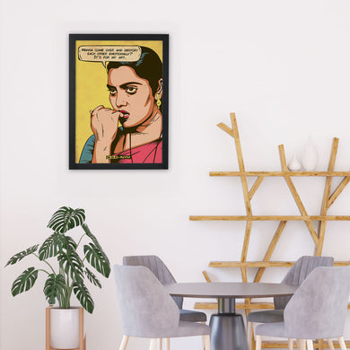 Silk Smitha Destroying for Art [WDE] Art-Poster