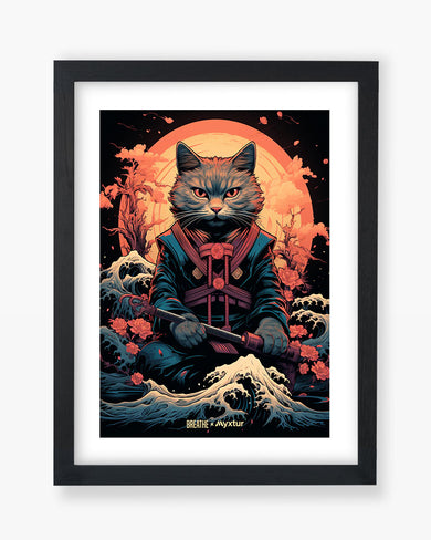 Katana Kitten [BREATHE] Art-Poster