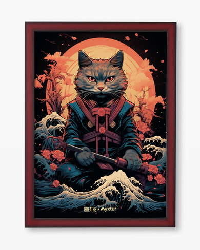 Katana Kitten [BREATHE] Art-Poster