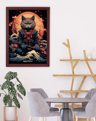 Katana Kitten [BREATHE] Art-Poster