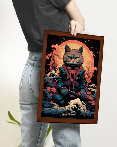 Katana Kitten [BREATHE] Art-Poster