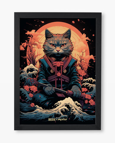 Katana Kitten [BREATHE] Art-Poster