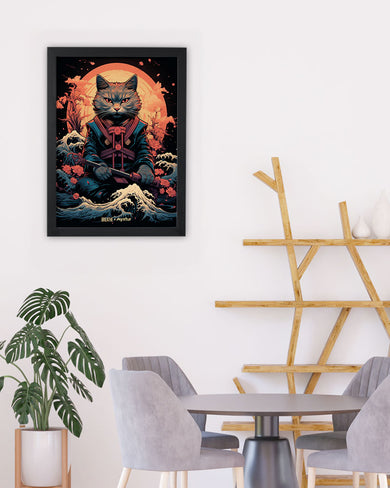 Katana Kitten [BREATHE] Art-Poster