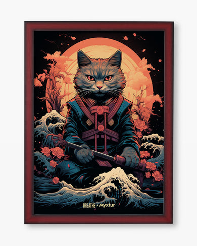Katana Kitten [BREATHE] Art-Poster
