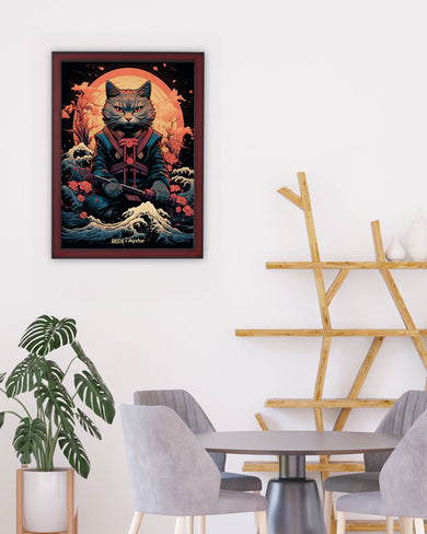 Katana Kitten [BREATHE] Art-Poster