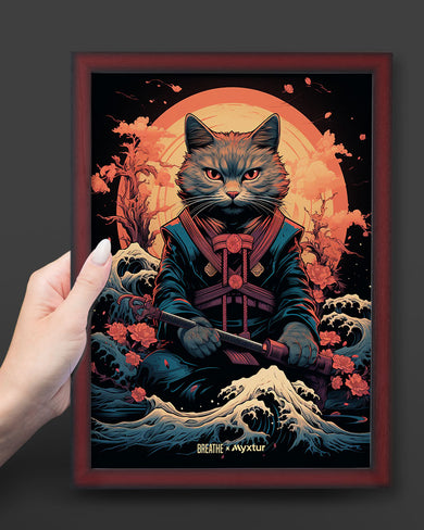 Katana Kitten [BREATHE] Art-Poster