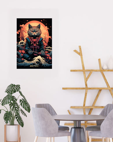 Katana Kitten [BREATHE] Art-Poster