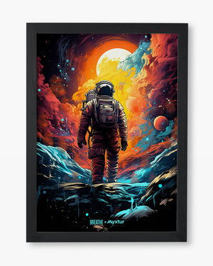 Technicolor Space Adventure [BREATHE] Art Poster