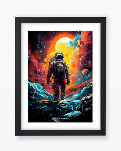 Technicolor Space Adventure [BREATHE] Art-Poster