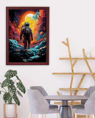 Technicolor Space Adventure [BREATHE] Art-Poster