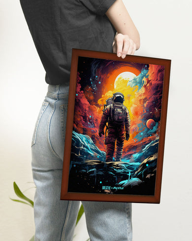 Technicolor Space Adventure [BREATHE] Art-Poster