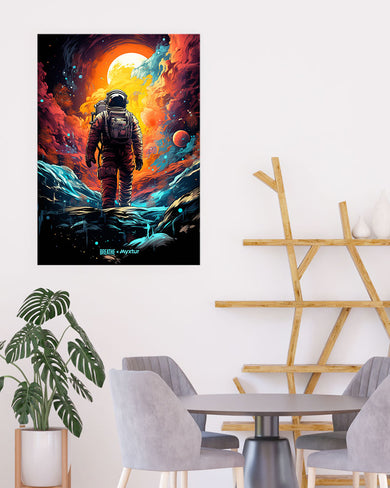 Technicolor Space Adventure [BREATHE] Art-Poster