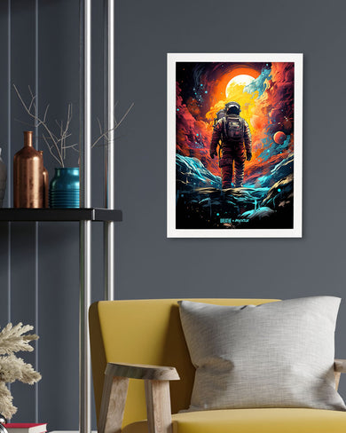 Technicolor Space Adventure [BREATHE] Art-Poster