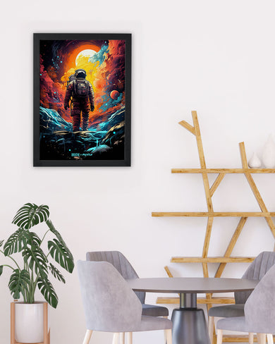 Technicolor Space Adventure [BREATHE] Art-Poster