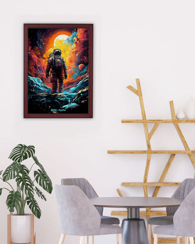 Technicolor Space Adventure [BREATHE] Art-Poster