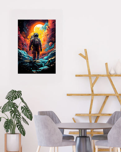 Technicolor Space Adventure [BREATHE] Art-Poster