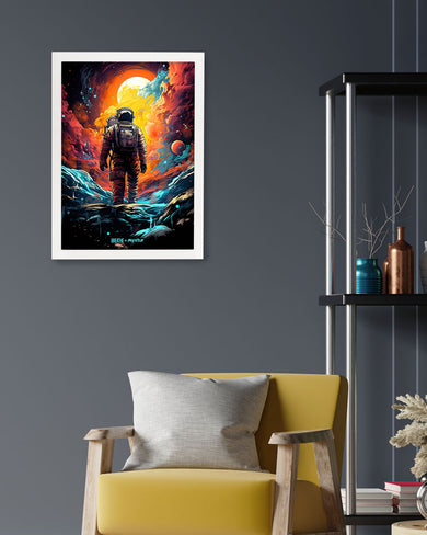 Technicolor Space Adventure [BREATHE] Art-Poster