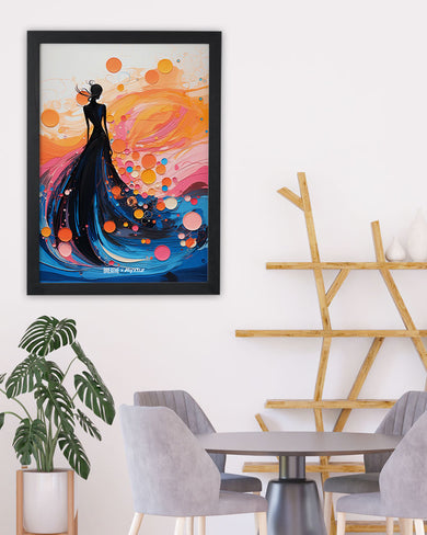 Bubbly Elegance [BREATHE] Art-Poster