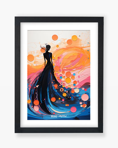 Bubbly Elegance [BREATHE] Art-Poster