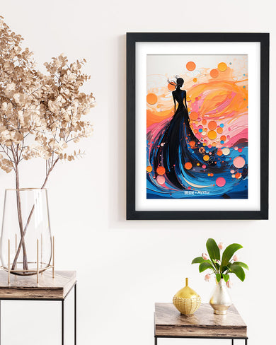 Bubbly Elegance [BREATHE] Art-Poster