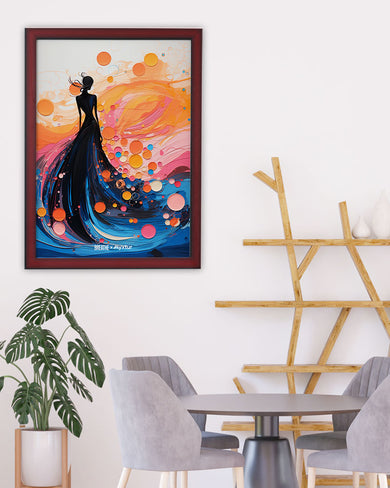 Bubbly Elegance [BREATHE] Art-Poster