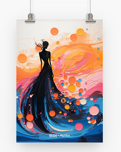 Bubbly Elegance [BREATHE] Art-Poster