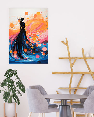 Bubbly Elegance [BREATHE] Art-Poster