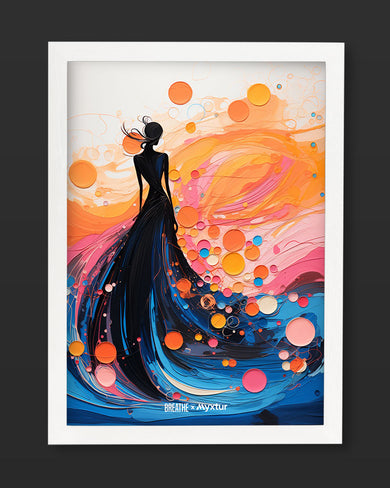Bubbly Elegance [BREATHE] Art-Poster