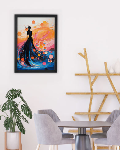 Bubbly Elegance [BREATHE] Art-Poster