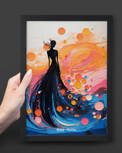 Bubbly Elegance [BREATHE] Art-Poster