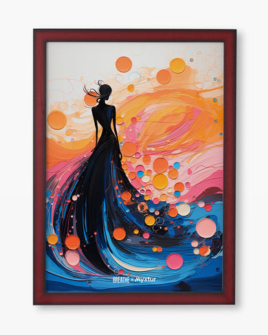 Bubbly Elegance [BREATHE] Art-Poster