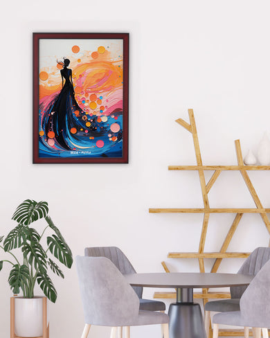 Bubbly Elegance [BREATHE] Art-Poster