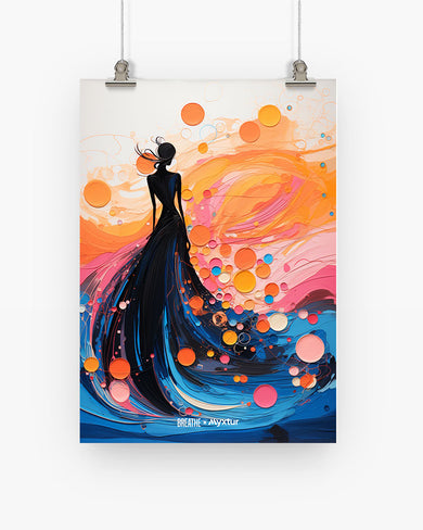 Bubbly Elegance [BREATHE] Art-Poster