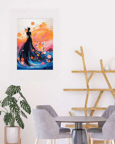 Bubbly Elegance [BREATHE] Art-Poster