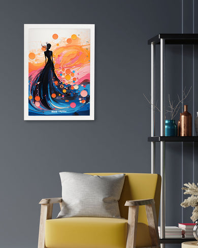 Bubbly Elegance [BREATHE] Art-Poster