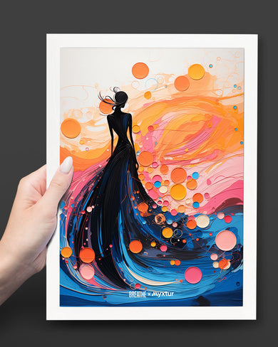 Bubbly Elegance [BREATHE] Art-Poster