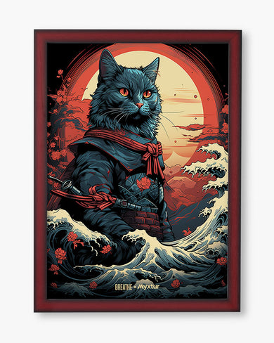 Samurai Paws [BREATHE] Art-Poster