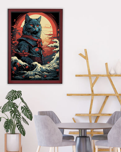 Samurai Paws [BREATHE] Art-Poster