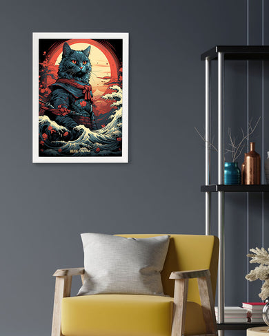 Samurai Paws [BREATHE] Art-Poster
