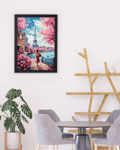 Pastel Paris Impressions [BREATHE] Art-Poster