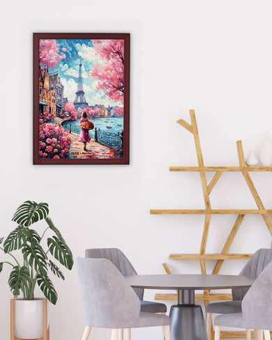 Pastel Paris Impressions [BREATHE] Art-Poster